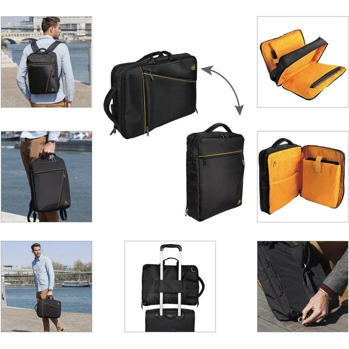 Exacompta Laptop-Rucksack Exactive Dual, 17734E, Bis 15,6 Zoll / 39,6 Cm, Polyester 9 Exacompta Laptop-Rucksack Exactive Dual, 17734E, Bis 15,6 Zoll / 39,6 Cm, Polyester – Bild 7
