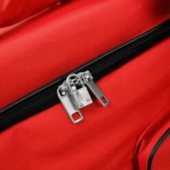 Alternative view of Deuba Reisetasche 101895 Reisetrolley, Mit Rollen, Polyester, Rot, 85 Liter, 70cm, Größe L