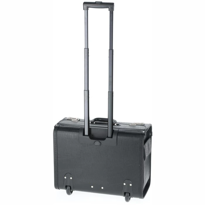 Alassio Pilotenkoffer Silvana 92301, Trolley, Kunstleder, Mit Laptopfach, Schwarz 8 Alassio Pilotenkoffer Silvana 92301, Trolley, Kunstleder, Mit Laptopfach, Schwarz – Bild 6