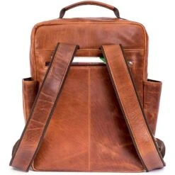 Almadih Rucksack Moe, Braun Deluxe, Laptopfach, Echt Leder, 12L, 38cm -Eastpak Shop af8b1e01fc5719396ad12daf7303cae253ff3deb rucksack almadih moe