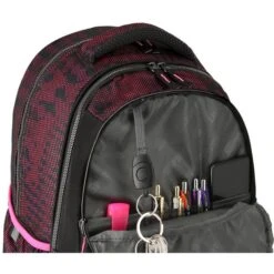Spirit Schulrucksack Vinero 03, TTS 408633, Für Mädchen, Pink / Rot -Eastpak Shop b1b485f71de269d1832897cc6c48c6dfb01bfe6b schulrucksack spirit vinero 03 tts 408633
