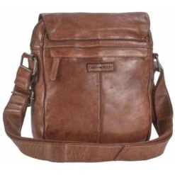 Greenburry Umhängetasche Vintage Washed Revolver M, 2917-24, Echt Leder, 25 X 28 X 8cm, Rotbraun -Eastpak Shop b202c19e4fb4fe6dae63dfd86312ad4a80820fe4 umhaengetasche greenburry vintage washed revolver m
