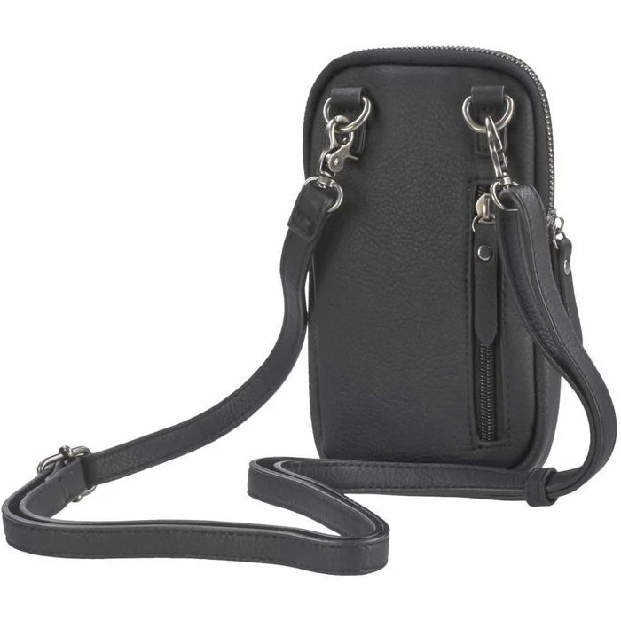 Greenburry Umhängetasche Madl Dasch Traudl, Damen, 5605-39, Kunstleder, 12 X 20 X 2,5cm, New Black 5 Greenburry Umhängetasche Madl Dasch Traudl, Damen, 5605-39, Kunstleder, 12 X 20 X 2,5cm, New Black – Bild 3