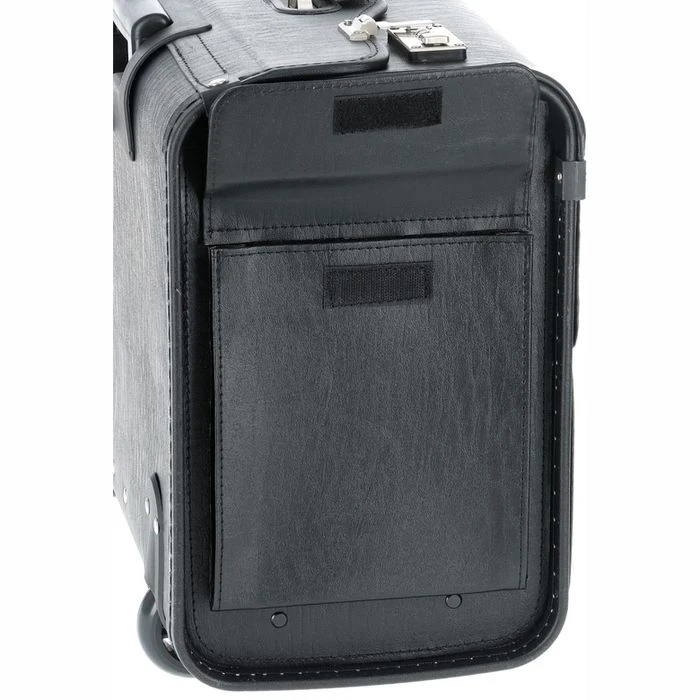 Alassio Pilotenkoffer Silvana 92301, Trolley, Kunstleder, Mit Laptopfach, Schwarz 7 Alassio Pilotenkoffer Silvana 92301, Trolley, Kunstleder, Mit Laptopfach, Schwarz – Bild 5
