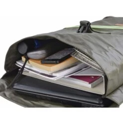 Alternative view of Greenburry Rucksack Aviator Waterproof, 5914, Roll-Top, Oliv, Laptopfach, Baumwolle, 18L, 44cm