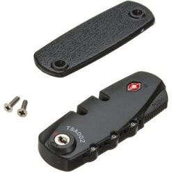 Hauptstadtkoffer Kofferschloss Zahlenschloss, TSA, Zum Nachrüsten, 3-stellig, Schwarz