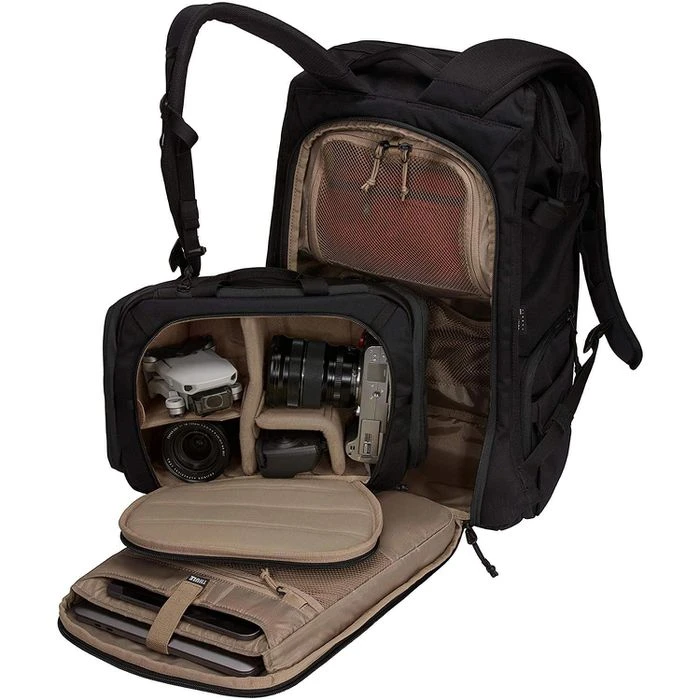 Thule Kamerarucksack TCDK224 Covert DSLR, Laptopfach, Schwarz 5 Thule Kamerarucksack TCDK224 Covert DSLR, Laptopfach, Schwarz – Bild 3