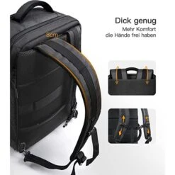 Inateck Laptop-Rucksack BP03001, Bis 17 Zoll / 43,18 Cm, Kunstfaser -Eastpak Shop b6d2a3f3ccd5baed67fe70b4ca52884f476529a5 laptop rucksack inateck bp03001