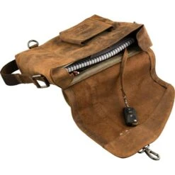 Alternative view of Pride&Soul Umhängetasche Mrs. Noel, 47144, Echt Leder, 32 X 25 X 11,5cm, Braun