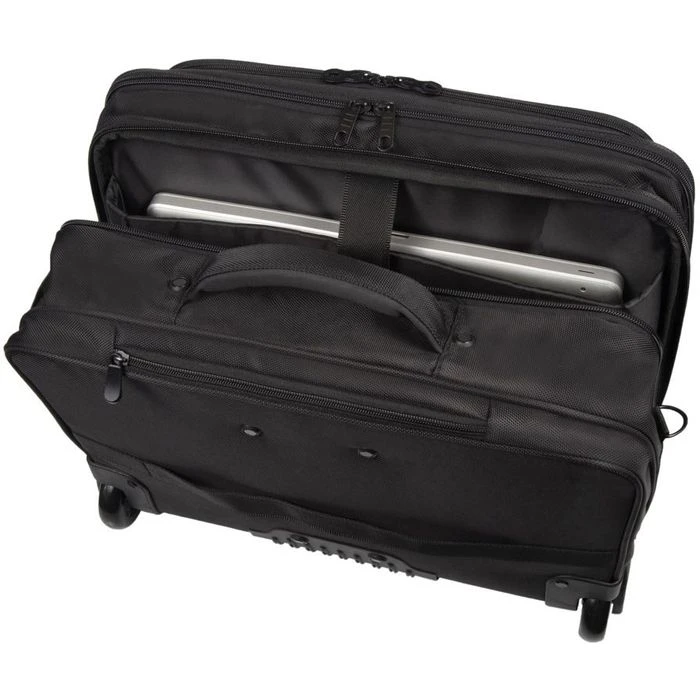 LightPak Business-Trolley RPET 46215, Polyester, Mit Laptopfach, Schwarz, 30L 5 LightPak Business-Trolley RPET 46215, Polyester, Mit Laptopfach, Schwarz, 30L – Bild 3