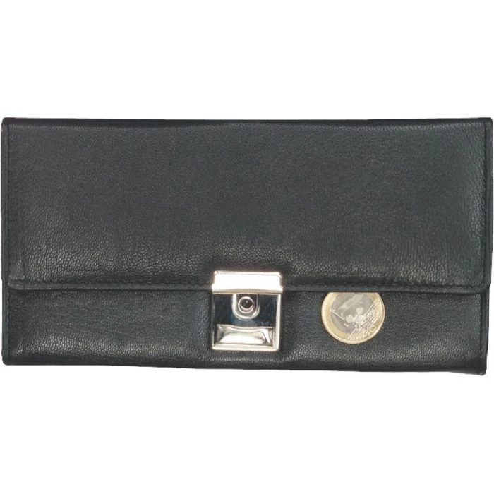Alassio Kellnerbörse 42063, Schwarz, Echt Leder, 17,5 X 10cm, Klarsichtfach 6 Alassio Kellnerbörse 42063, Schwarz, Echt Leder, 17,5 X 10cm, Klarsichtfach – Bild 4