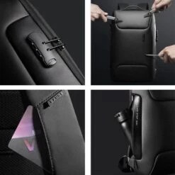 BANGE Laptop-Rucksack ULTRA, Schwarz, Bis 17 Zoll / 43,18 Cm, Nylon -Eastpak Shop bee1e5caf67fc142343ba9897466ea57606e9b97 laptop rucksack bange ultra schwarz
