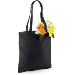 Westford Mill Westford-Mill Stoffbeutel W101 Bag For Life, Mit Henkeln, 38 X 42cm, Black, Baumwolle -Eastpak Shop c2181601b56c01470e7ce704658ea99a67d3ea70 stoffbeutel westford mill w101 bag for life