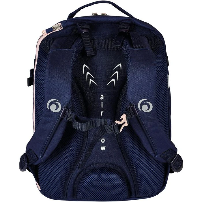 Herlitz Schulrucksack Ultimate Blossom, 50038039, Blüten, Für Mädchen, Dunkelblau / Rosa 4 Herlitz Schulrucksack Ultimate Blossom, 50038039, Blüten, Für Mädchen, Dunkelblau / Rosa – Bild 2