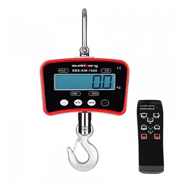 Steinberg-Systems Kranwaage SBS-KW-1000R, Mit Fernbedienung, Teilung 500g, Bis 1000kg 3 Steinberg-Systems Kranwaage SBS-KW-1000R, Mit Fernbedienung, Teilung 500g, Bis 1000kg