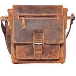 Almadih Umhängetasche Luis, Echt Leder, 21 X 24 X 6cm, Braun Vintage 9 Almadih Umhängetasche Luis, Echt Leder, 21 X 24 X 6cm, Braun Vintage -Eastpak Shop c533bde274520120c111ce5b3179c915dea78e39 umhaengetasche almadih luis