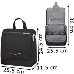 AmericanTourister Kulturbeutel Summerfunk, 7 Liter, Breite 25,5cm, Polyester, Schwarz 11 AmericanTourister Kulturbeutel Summerfunk, 7 Liter, Breite 25,5cm, Polyester, Schwarz -Eastpak Shop c5532b2abf7138828a7722ae5957f01efffaa4f8 kulturbeutel americantourister summerfunk