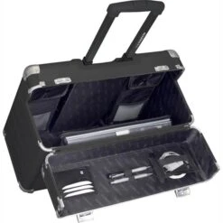 Alternative view of Alumaxx Pilotenkoffer Discovery 45166, Trolley, Aluminium, Mit Laptopfach, Schwarz