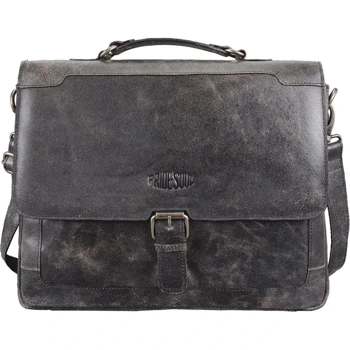Pride&Soul Aktentasche Scratch, 47194, Braun, Mit Schnallenverschluss, Echt Leder 3 Pride&Soul Aktentasche Scratch, 47194, Braun, Mit Schnallenverschluss, Echt Leder