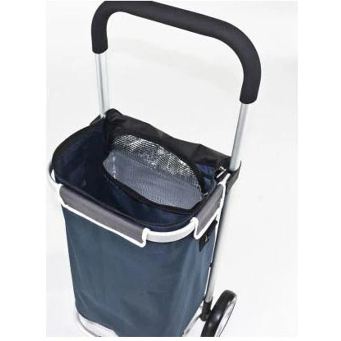 Bremermann Einkaufstrolley 43013, Klappbar, Mit Kühlfach, Bis 25kg, Blau 4 Bremermann Einkaufstrolley 43013, Klappbar, Mit Kühlfach, Bis 25kg, Blau – Bild 2