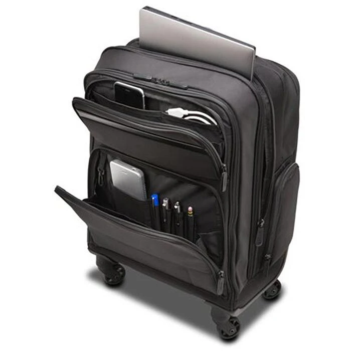 Kensington Business-Trolley Contour 2.0 17 Pro Overnight, K60384WW, Polyester, Mit Laptopfach, Schwarz, 23L 5 Kensington Business-Trolley Contour 2.0 17 Pro Overnight, K60384WW, Polyester, Mit Laptopfach, Schwarz, 23L – Bild 3