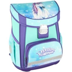 Spirit Schulranzen Vision Little Dream TTS 409135, Für Mädchen, Türkis / Lila, 4-teiliges Set -Eastpak Shop cbb78880603f398333c4ebf57e8d9993dfd911d3 schulranzen spirit vision little dream tts 409135