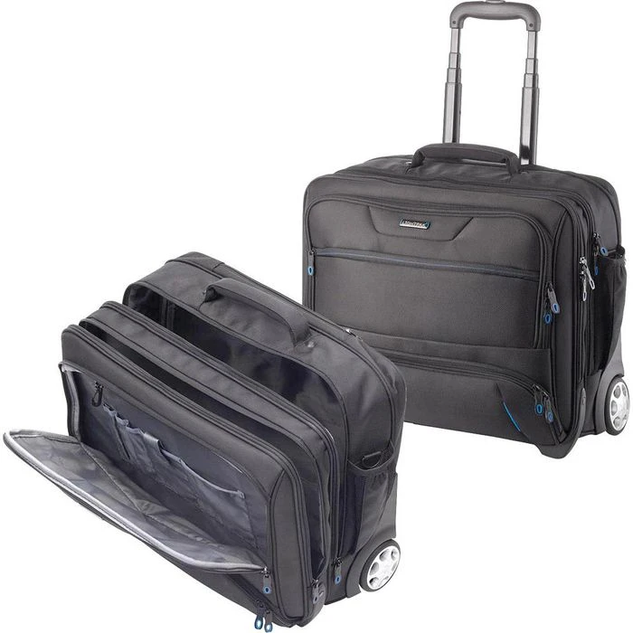 LightPak Business-Trolley Sky 46115, Nylon, Mit Laptopfach, Schwarz 5 LightPak Business-Trolley Sky 46115, Nylon, Mit Laptopfach, Schwarz – Bild 3
