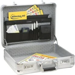 Alternative view of Alumaxx 45114 Taurus Aktenkoffer Aluminium Silber