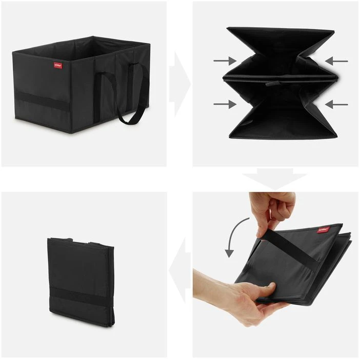 Achilles Einkaufskorb Smart-Box, Faltbar, Schwarz, 37 X 23 X 21cm 7 Achilles Einkaufskorb Smart-Box, Faltbar, Schwarz, 37 X 23 X 21cm – Bild 5