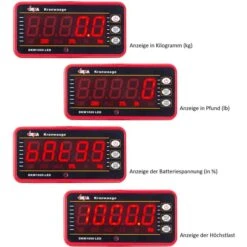 DEMA Kranwaage DKW1000 LED, 24299, Mit Fernbedienung, Teilung 500g, Bis 1000kg 11 DEMA Kranwaage DKW1000 LED, 24299, Mit Fernbedienung, Teilung 500g, Bis 1000kg -Eastpak Shop d651bd25129c81628da3e7352cc79cdcf7d468b3 kranwaage dema dkw1000 led 24299