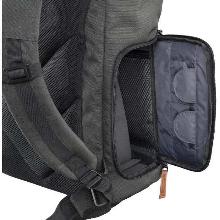 Mantona Kamerarucksack Luis Retro, Laptopfach, Regenhülle, Grün 6 Mantona Kamerarucksack Luis Retro, Laptopfach, Regenhülle, Grün – Bild 4