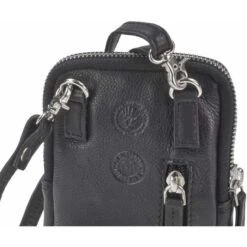 Greenburry Umhängetasche 1593N-20, Echt Leder, 11 X 18 X 2,5cm, Schwarz -Eastpak Shop d8a723296aba18b57021173864d82d323589e1bd umhaengetasche greenburry nappa 1593n 20