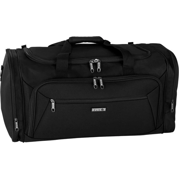 D&N Reisetasche 7712 Bags & More, Polyester, Schwarz, 51 Liter, 59cm, Größe M 3 D&N Reisetasche 7712 Bags & More, Polyester, Schwarz, 51 Liter, 59cm, Größe M