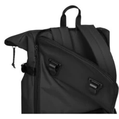 Eastpak Rucksack Maclo BIKE Tarp Black EK0A5BD4O131, Roll-Top, Schwarz, Laptopfach, Polyester, 31L, 56cm -Eastpak Shop da1ffe3bc005267c9b6a5dda4ba71764a61c256e rucksack eastpak maclo bike tarp black roll top