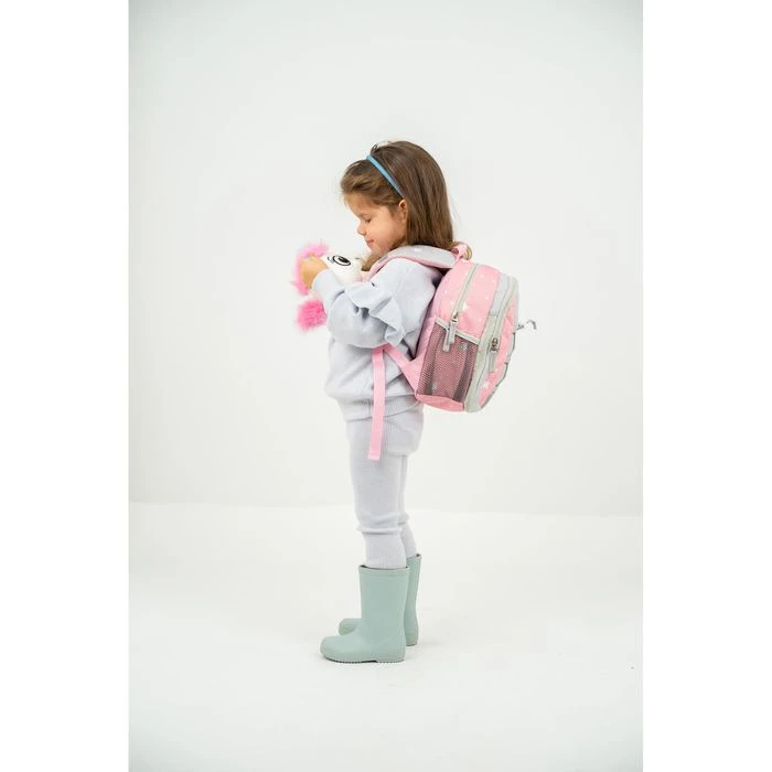 Belmil Kinderrucksack Mini Kiddy Woodland Rabbit, 305-9, Rosa / Grau, 1-3 Jahre, 6,5 Liter, 260g 9 Belmil Kinderrucksack Mini Kiddy Woodland Rabbit, 305-9, Rosa / Grau, 1-3 Jahre, 6,5 Liter, 260g – Bild 7
