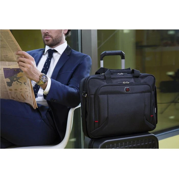 Wenger Laptoptasche Prospectus, 600649, Bis 16 Zoll / 40,6 Cm Laptops, Polyester 6 Wenger Laptoptasche Prospectus, 600649, Bis 16 Zoll / 40,6 Cm Laptops, Polyester – Bild 4