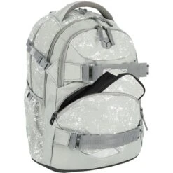 Spirit Schulrucksack Vinero 24, TTS 409117, Unisex, Grau / Weiß -Eastpak Shop e7e4ee1bb279cf66fb095c30316a94406d20d734 schulrucksack spirit vinero 24 tts 409117