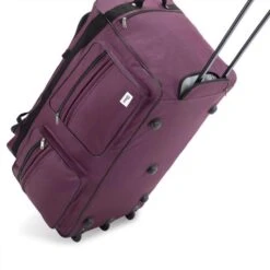 Monzana Reisetasche 108333 Reisetrolley, Mit Rollen, Polyester, Violett, 160 Liter, 85cm, Größe XXL -Eastpak Shop ea726b6aac0d50021088cdea2a1f669f1a4dfdbb reisetasche monzana 108333 reisetrolley mit rollen