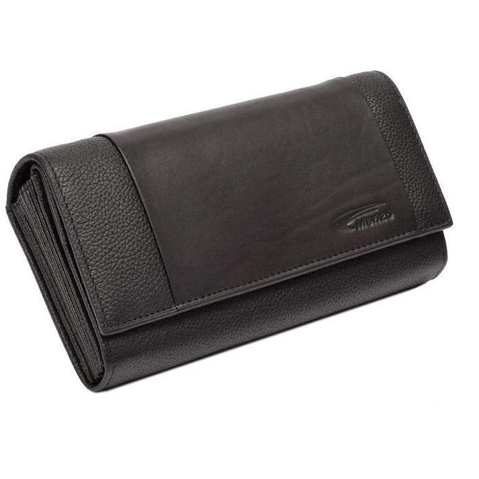 Menzo Kellnerbörse 916, Schwarz, Echt Rindsleder, 18,4 X 10,4cm 3 Menzo Kellnerbörse 916, Schwarz, Echt Rindsleder, 18,4 X 10,4cm