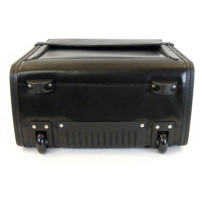 Dermata Pilotenkoffer 1340, Trolley, Echt Leder, Mit Laptopfach, Schwarz 9 Dermata Pilotenkoffer 1340, Trolley, Echt Leder, Mit Laptopfach, Schwarz – Bild 7