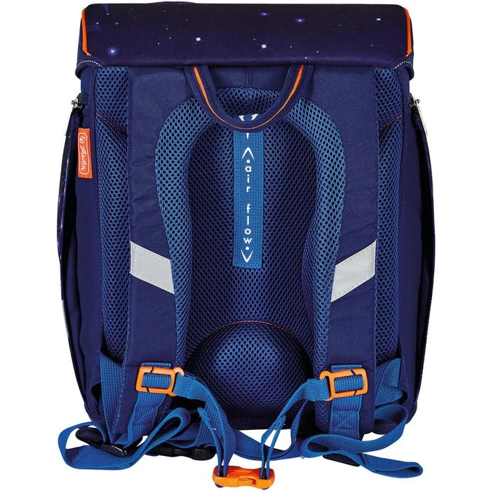 Herlitz Schulranzen FiloLight Plus Galaxy Game, 50037919, Für Jungen, Blau / Orange, 4-tlg. Set 5 Herlitz Schulranzen FiloLight Plus Galaxy Game, 50037919, Für Jungen, Blau / Orange, 4-tlg. Set – Bild 3