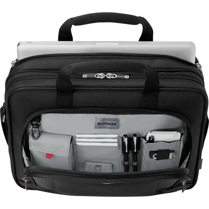 Wenger Laptoptasche Prospectus, 600649, Bis 16 Zoll / 40,6 Cm Laptops, Polyester 4 Wenger Laptoptasche Prospectus, 600649, Bis 16 Zoll / 40,6 Cm Laptops, Polyester – Bild 2