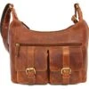 Almadih Umhängetasche Lara, Damen, Echt Leder, 32 X 28 X 12cm, Braun Deluxe -Eastpak Shop efba3777149ab945b1fbf85e8dee0c0aeeeaf301 umhaengetasche almadih lara damen