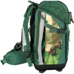 Spirit Schulranzen Smart Light T-Rex TTS 409068, Für Jungen, Grün / Braun, 5-teiliges Set -Eastpak Shop f19647486564bd3f15e6730fd2a74946438ae81a schulranzen spirit smart light t rex tts 409068