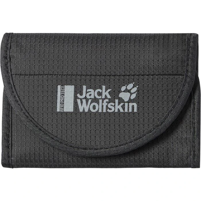 Jack Wolfskin Jack-Wolfskin Geldbörse Cashbag Wallet RFID, Polyamid, RFID Schutz, Münzfach, Grau 3 Jack Wolfskin Jack-Wolfskin Geldbörse Cashbag Wallet RFID, Polyamid, RFID Schutz, Münzfach, Grau