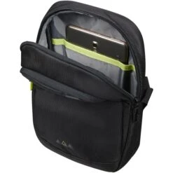 AmericanTourister Umhängetasche Work-E, Recyceltes PET, 20 X 28 X 10,5cm, Schwarz -Eastpak Shop f5bacb2a31528dd93b1f0474e877a98fc9bc1841 umhaengetasche americantourister work e