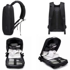 BANGE Laptop-Rucksack SCALA, Schwarz, Bis 16 Zoll / 40,64 Cm, Nylon -Eastpak Shop f7a9be4dd07d90d1d897db291408bd409e5bfbe0 laptop rucksack bange scala schwarz