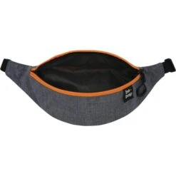 Alternative view of Herlitz Gürteltasche Be.agile Grey Melange, Grau / Orange, 2,5 Liter, Breite 34cm, Polyester