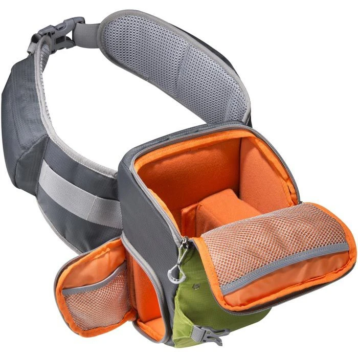 Mantona Kameratasche ElementsPro 10, Nylon, Hüftgurt, Regenhülle, Grün 4 Mantona Kameratasche ElementsPro 10, Nylon, Hüftgurt, Regenhülle, Grün – Bild 2