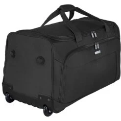 Alternative view of D&N Reisetasche 7713 Bags & More, Mit Rollen, Polyester, Schwarz, 75 Liter, 65cm, Größe L